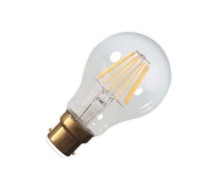 Calex | Filamento LED | Raccordo a baionetta B22d | Forma standard | Luminoso | 60mm | 7W