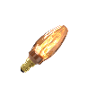 Calex | Filamento LED | Attacco piccolo E14 | Candela C35 | Oro | 2,3W Calex | Filamento LED | Attacco piccolo E14 | Candela C35 | Oro | 2,3W