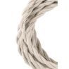 Bailey cavo in tessuto ritorto a 2 fili beige 3 m Bailey cavo in tessuto ritorto a 2 fili beige 3 m