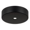 Bailey tappo a soffitto in metallo nero + presa cavo nera
