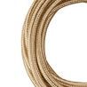 Bailey cavo in tessuto a 2 fili metallici champagne 3 m Bailey cavo in tessuto a 2 fili metallici champagne 3 m