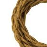 Bailey cavo in tessuto ritorto a 2 fili oro metallico 3 m