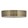Bailey tappo a soffitto in metallo bronzo antico + presa cavo trasparente