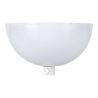 Bailey tappo a soffitto a forma di ciotola bianco + presa cavo bianca Bailey tappo a soffitto a forma di ciotola bianco + presa cavo bianca