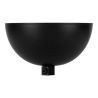 Bailey tappo a soffitto a forma di ciotola nero + impugnatura del cavo nera Bailey tappo a soffitto a forma di ciotola nero + impugnatura del cavo nera