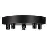 Bailey tappo a soffitto in metallo nero multi cavo 5 Bailey tappo a soffitto in metallo nero multi cavo 5