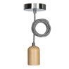 Bailey | Apparecchio a sospensione Legno | Attacco grande E27 | 60W 