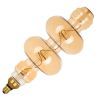 Bailey Art-Deco | Lampada LED gigante | Attacco grande E27 Dimmerabile | 4W Oro Bailey Art-Deco | Lampada LED gigante | Attacco grande E27 Dimmerabile | 4W Oro