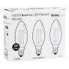 Bailey | Lampada a candela 3x LED | Attacco piccolo E14 | 2W