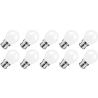 Lighto | Filamento LED | Attacco a baionetta B22d | Lampada a sfera | Luminosa | 45mm | 5W | 10 pezzi Lighto | Filamento LED | Attacco a baionetta B22d | Lampada a sfera | Luminosa | 45mm | 5W | 10 pezzi