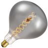 Lighto | Filamento LED | Attacco grande E27 | Lampada Superlux | Nero | 160mm | 6W Lighto | Filamento LED | Attacco grande E27 | Lampada Superlux | Nero | 160mm | 6W