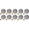 Lighto | Filamento LED | Attacco grande E27 | Globelamp | Nero | 95mm | 5W | 10 pz. Lighto | Filamento LED | Attacco grande E27 | Globelamp | Nero | 95mm | 5W | 10 pz.