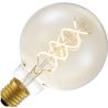 Lighto | Filamento LED | Attacco grande E27 | Globelamp | Oro | 95mm | 5W Lighto | Filamento LED | Attacco grande E27 | Globelamp | Oro | 95mm | 5W