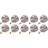 Lighto | Filamento LED | Attacco grande E27 | Altro | Nero | 125mm | 4W | 10 pezzi Lighto | Filamento LED | Attacco grande E27 | Altro | Nero | 125mm | 4W | 10 pezzi