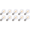 Lighto | Filamento LED | Attacco grande E27 | Forma standard | Luminoso | 60mm | 5W | 10 pezzi Lighto | Filamento LED | Attacco grande E27 | Forma standard | Luminoso | 60mm | 5W | 10 pezzi