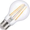 Lighto | Filamento LED | Attacco grande E27 | Forma standard | Luminoso | 60mm | 8W