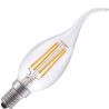 Lighto | Filamento LED | Attacco piccolo E14 | Punta per lampada a candela | Luminoso | 35mm | 4W Lighto | Filamento LED | Attacco piccolo E14 | Punta per lampada a candela | Luminoso | 35mm | 4W