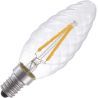 Lighto | Filamento LED | Attacco piccolo E14 | Lampada a candela attorcigliata | Luminosa | 35mm | 2W Lighto | Filamento LED | Attacco piccolo E14 | Lampada a candela attorcigliata | Luminosa | 35mm | 2W
