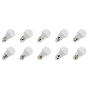 Lighto | Lampadina a LED | Attacco grande E27 | Lampada a sfera | Luminosa | 45mm | 3W | 10 pezzi