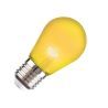 Lighto | Filamento LED | Attacco grande E27 | Giallo | Lampada a sfera | 45mm | 2W | Dimmerabile | Adatto per cavo paralume
