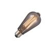 Lighto | Filamento LED | Raccordo E27 | Vetro fumè | 64mm | 6W