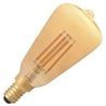 Calex | Filamento LED | Attacco piccolo E14 | Lampada Edison | Oro | 48mm | 3,5W Calex | Filamento LED | Attacco piccolo E14 | Lampada Edison | Oro | 48mm | 3,5W