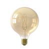 Calex | Filamento LED | Attacco grande E27 | Palla | Oro | 125mm | 6W Calex | Filamento LED | Attacco grande E27 | Palla | Oro | 125mm | 6W