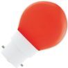 Bailey | Lampada a LED | Attacco a baionetta B22d | Lampada a sfera | Rosso | 45mm | 1W