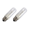 Lampada alogena | Halolux | Attacco grande E27 | Lampada a tubo | Luminosa | 32mm | 70W