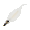Lighto | Filamento LED | Attacco piccolo E14 | Punta della lampada a candela | Luminoso | 35mm | 2W