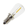 Lighto | Filamento LED | Attacco piccolo E14 | Lampada a tubo | Luminosa | 26mm | 1W