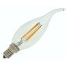 Bailey | Lampada a candela LED con puntale | Attacco piccolo E14 | 4W dimmerabile