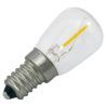 Lampada a tubo filamento LED 0,5W (sostituisce 5W) attacco piccolo E14 26x58mm