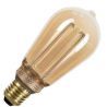 Bailey | Lampada LED | Attacco grande E27 | Lampada Edison | Oro | 64mm | 4W