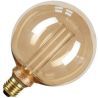 Bailey | Lampadina LED | Attacco grande E27 | Globelamp | Oro | 95mm | 4W
