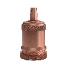 Calex | Portalampada | Attacco E27 | Alluminio | Opaca Rame | 60W Calex | Portalampada | Attacco E27 | Alluminio | Opaca Rame | 60W