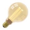 Calex | Filamento LED | Attacco grande E27 | Globo G95 | Oro | 3,5W