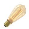Calex | Filamento LED | Attacco grande E27 | Rustico ST64 | Oro | 3,5W
