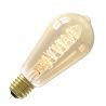 Calex | Filamento LED | Attacco grande E27 | ST64 Rustico | Oro | 5,5W | Dimmerazione a 3 livelli