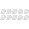 Lighto | Filamento LED | Attacco grande E27 | Globelamp | Luminoso | 125mm | 4W | 10 pz. Lighto | Filamento LED | Attacco grande E27 | Globelamp | Luminoso | 125mm | 4W | 10 pz.