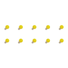 Lighto | Lampada a LED | Attacco grande E27 | Lampada a sfera | Giallo | 45mm | 1W | 10 pezzi Lighto | Lampada a LED | Attacco grande E27 | Lampada a sfera | Giallo | 45mm | 1W | 10 pezzi
