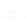 Lighto | Filamento a LED | Raccordo G9 | Lampadina a innesto | Trasparente | 16mm | 3W | 10 pezzi