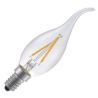 SPL | Lampada a candela a LED con puntale | Attacco piccolo E14 | 1,5W dimmerabile