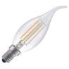 SPL | Lampada a candela a LED con puntale | Attacco piccolo E14 | 4W dimmerabile