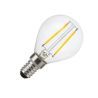 SPL | Filamento LED | Attacco piccolo E14 | Globelamp | Luminoso | 2W | Dimmerabile
