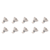 Lighto | Lampadina LED | Attacco piccolo E14 | Spot | Luminosa | 50mm | 3W | 10 pezzi