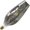 Calex | Filamento LED | Attacco grande E27 | Lampada di design | Titanio | 110mm | 4W