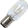 Lampadina | Attacco a baionetta Ba15d | Lampada a tubo | Luminosa | 22mm | 25W