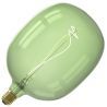 Calex | Filamento LED | Attacco grande E27 | Lampada di design | Verde | 170mm | 4W