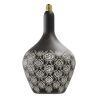Calex | Filamento LED | Attacco grande E27 | Lampada di design | Nero | 215mm | 5W